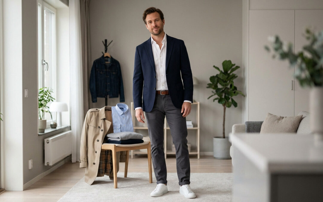 Capsule wardrobe homme : un style impeccable toute l&rsquo;année
