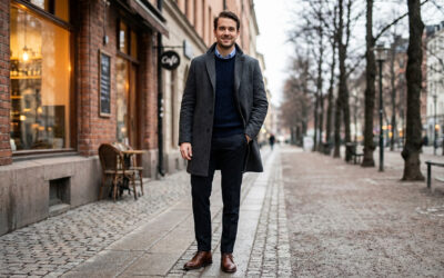 Tenue premier rendez-vous homme hiver : l&rsquo;élégance simple