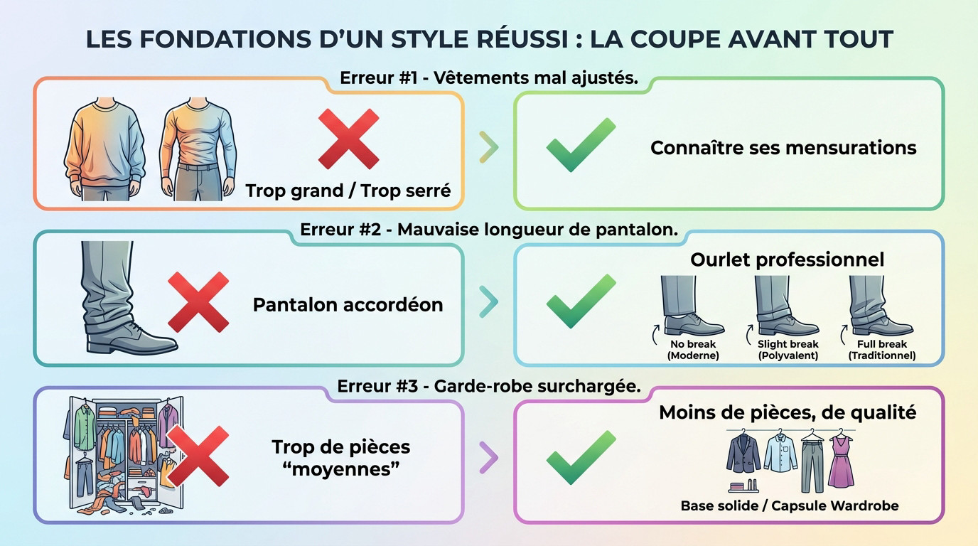 Homme ajustant sa veste de costume, illustration de l'importance d'une coupe parfaite