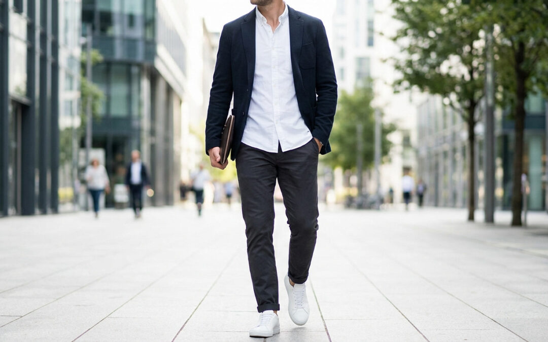Sneakers tenue classe homme : 12 combos premium [2026]